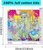 MBNTJHT Chicken Stamped Cross Stitch Kits - Image 2