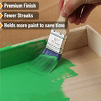 Bates Angle Paint Brushes, 6 Pack - Image 4