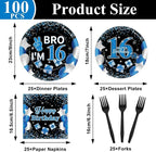 Qyeahkj 100 Pcs 16th Birthday Decorations - Image 2