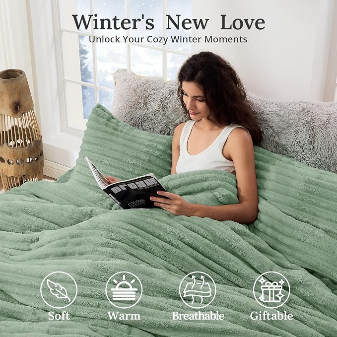 Sasttie King Comforter Set 3 Pieces - Image 2