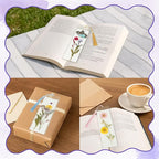 DIY Bookmark Making Kit – 187 PCS Dried Flower Bookmark Kit - Image 7