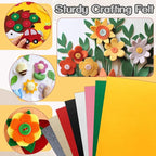 Luomorgo 8 Pcs Stiff Felt, 8 x 12 Inch, 2mm Thick, - Image 5