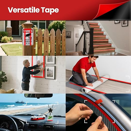 Double Sided Heavy Duty Tape, 15.42 FT × 0.5 in Mounting Adhesive Foam Tape - Image 6