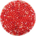 60Pcs Large Hole Beads Spacer Beads Red Assorted European Craft Big Beads Large by BRACELETMAKINGKIT