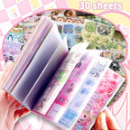 Tmtains 30 Sheets Japanese Sticker Book - Image 4