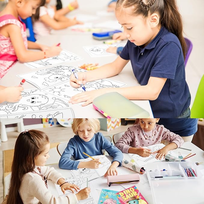 Kalysky 24 Mini Coloring Books for Kids Ages 4-8 8-12 Party Favors | 7 x 5.1 - Image 6