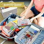 Board Game Organizer with 12pcs Zipper Bags and Writable Stickers, Storage with - Image 6