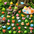 DIYDEC 85pcs Mini Resin Animal, Miniature Figures to Hide Little Tiny Resin - Image 3