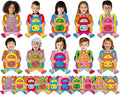 gisgfim 80Pcs Backpack Cutouts Back to School Decorations Bulletin Board by gisgfim