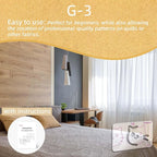 3Pcs Free Motion Quilting Templates - Image 5