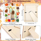Fovths 24 Packs Fall Picture Frame Painting Craft Kit - Image 3