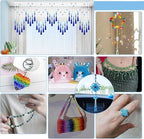 PH PandaHall 2160pcs 6mm Crystal Beads Bicone Bracelet Bead Faceted Acrylic - Image 8