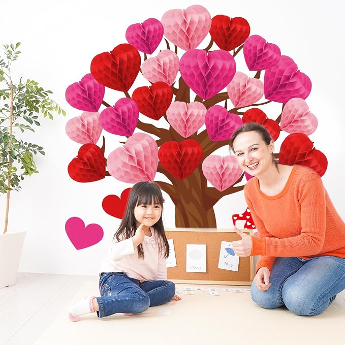 JarThenaAMCS 50Pcs Valentine's Day Bulletin Board Set Classroom Decoration 3 - Image 6