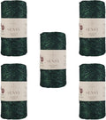 5 Skeins of Sensy Premium 2mm 251 Yards Sparkle Polyester Rope 90% by SSENSY