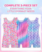 DIPUG 3 Pack Gymnastics Leotards - Image 3