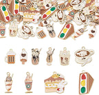 Enamel Food Charms Cute Assorted Food Pendants Sweet Dessert Charms by BoutigemJewelry