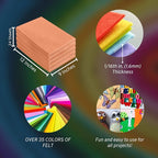 FabricLA Acrylic Felt Sheets for Crafts - Image 3