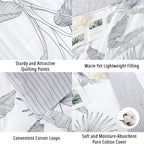 LEMIROE Botanical Cotton Comforter King Size - Image 5