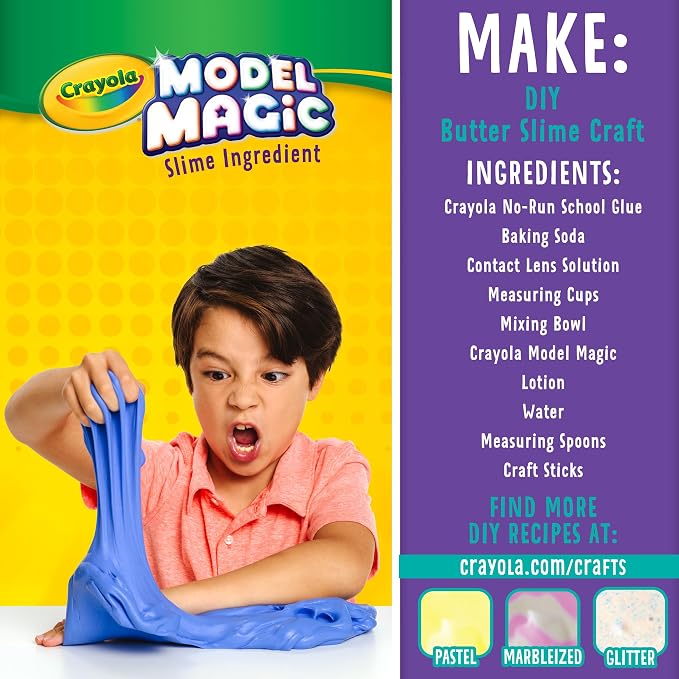 Crayola Model Magic Naturals, 4 Packs, Bulk Modeling Clay Alternative, Craft - Image 6