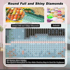EIBEILI Cat Diamond Art Kits for Adults-Diamond Painting Kits Wall Decor | - Image 8