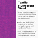Textile Color Paint FL Violet - Image 2