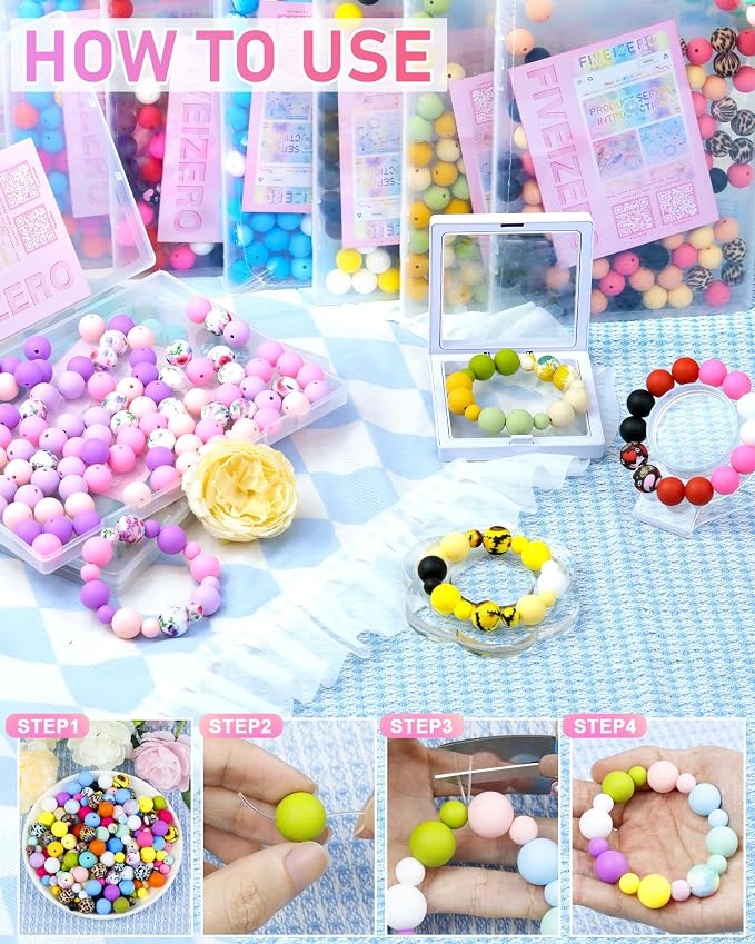 100PCS FIVEIZERO Silicone Beads - Image 6