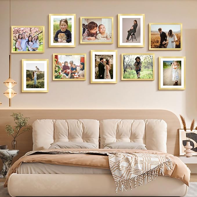 FIXSMITH 8x10 Picture Frame Set of 2, Photo Frame - Image 7