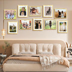 FIXSMITH 8x10 Picture Frame Bulk-6 Pack, Wall & Tabletop Picture Frames - Image 7