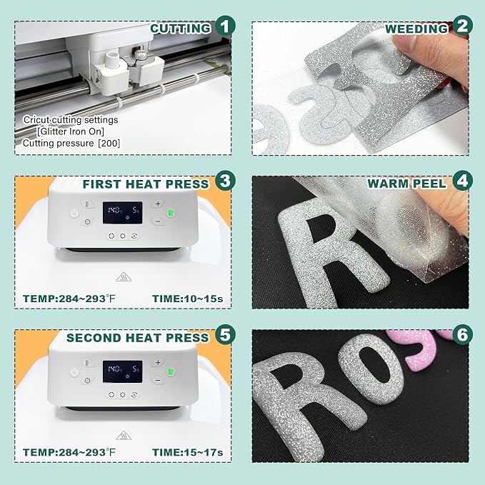 Glitter Puff Vinyl Heat Transfer - Image 8