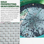SE 13.25 Inch Wide Stackable Classifier Gold Prospecting Pan - Image 6