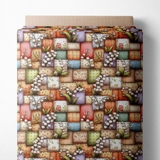 100% Cotton Fabric by the Yard – Turkish Quality Quilting & Sewing Fabric by FabricsTown