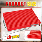 AceOrbit 10 Inch Large-Sized Quilting Rulers Holder, Desktop 20 Slot Ruler - Image 2