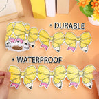 FYSUIMU 65.6 Ft Pencil Coquette Bow Bulletin Board Border Back to School Pencil - Image 3