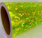 Holographic Crystal Sign Vinyl, HOLOCRYSTAL self-Adhesive Plastic by Paper+Street+Plastics