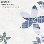 BENECREAT 6PCS Leaf Quilting Templates Set, Quilting Sewing Needlework Craft - Image 3