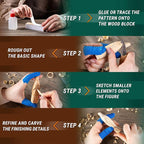 BeaverCraft Whittling Kit for Beginners, Wood Carving Kit for Beginners - Image 6