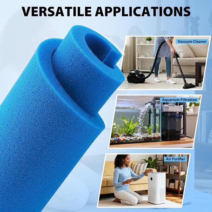 Washable Air Foam Filter Sheet, Reusable Filter Sponge - Image 6