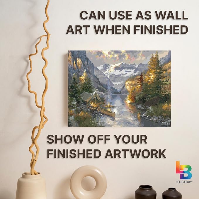 Ledgebay DIY Paint by Numbers Kit - Image 9
