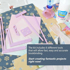 UPTTHOW 6Pcs Bookbinding Easy Scrapbooking Tool - Image 3