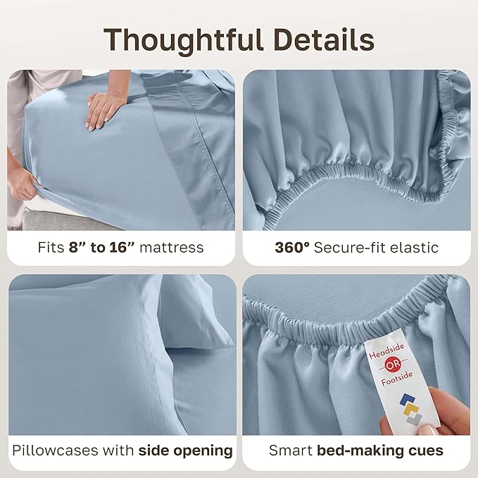 California Design Den California King Sheet Set - Image 5