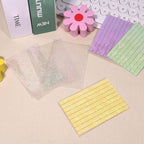 200pcs Love Heart-Shape Photocard Sleeves, 9.1x6.5cm/3.58x2.56in Holographic - Image 4