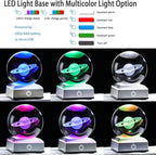 Ornalrist 3D Saturn Crystal Ball, Outer Space Planet Lamp - Image 4