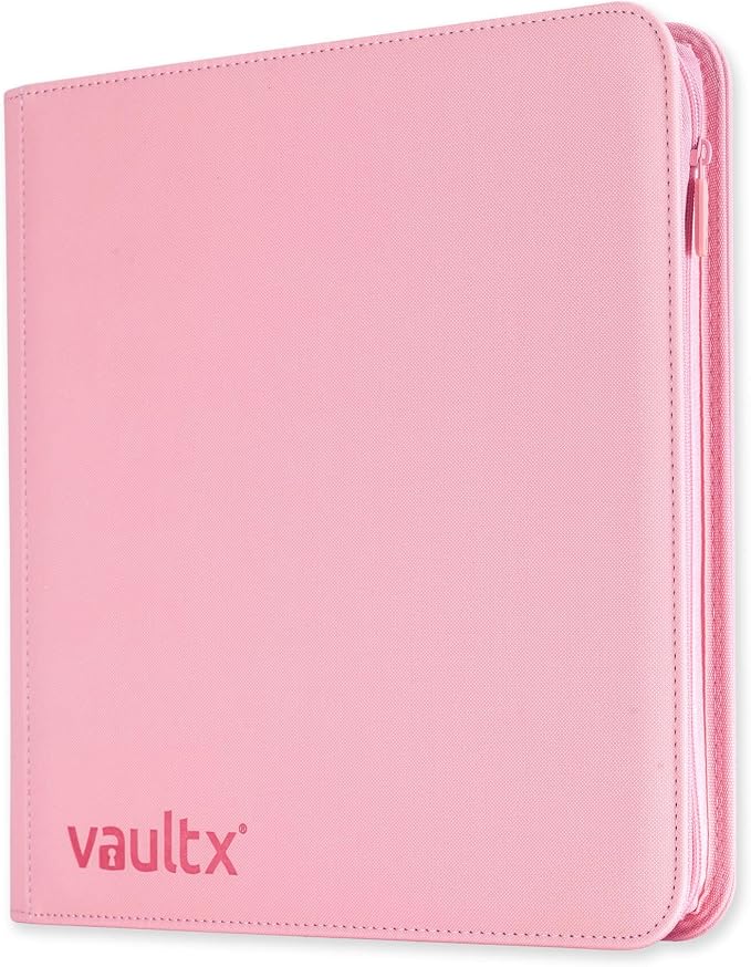 Vault X 12 Pocket Zip Trading Card Binder 480 Cards Exo-Tec | Holds 480 by VaultX