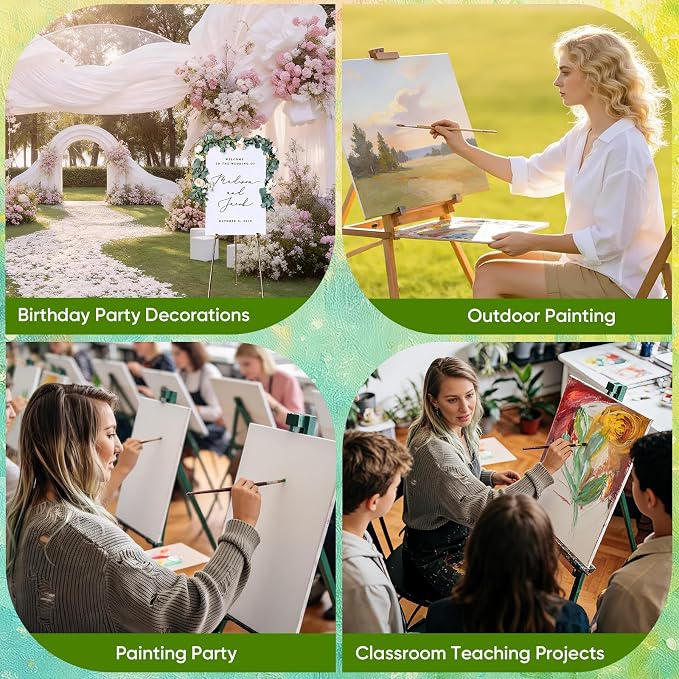 ESRICH Canvas Boards for Painting 12x16 Inch, 2 Pack Canvas for Painting Cotton - Image 6