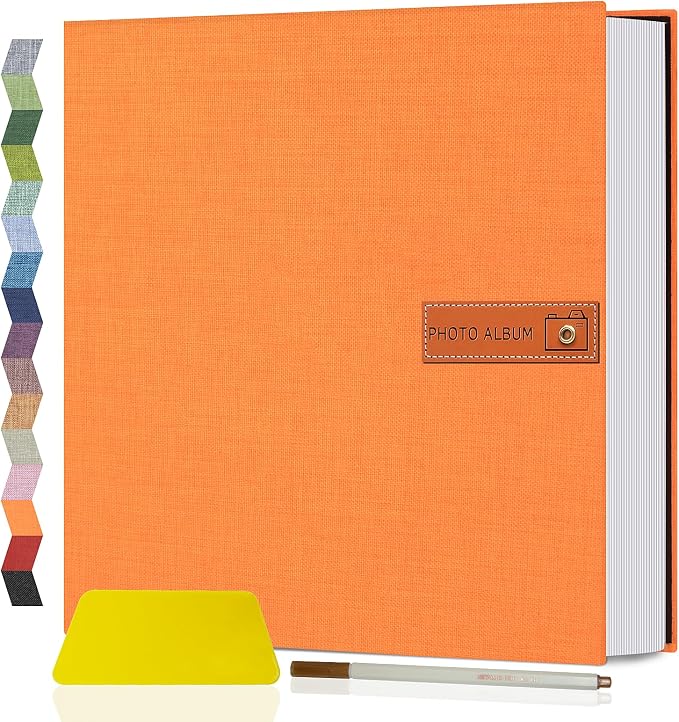 Popotop Large Photo Album Self Adhesive 4x6 5x7 8x10 Scrapbook Album DIY by Popotop