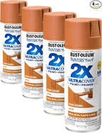 Rust-Oleum 334083 Painter's Touch 2X Ultra Cover Spray Paint, 12 oz, Satin Warm by Rust-Oleum