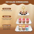 10 Pack Dessert Table Display Set - Image 4