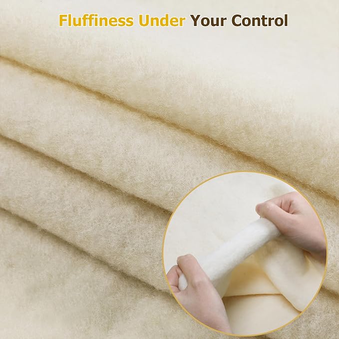 120" x 39" Wool Felt Fabric, Pure Merino Felt Fabric - Image 4