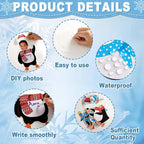 60pcs Winter Theme DIY Cutouts Penguin Bulletin Board Decoration Set Christmas - Image 3