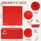 Suhine 100% Cotton Solid Bandanas Blank Bandanas Multifunctional Headband Scarf - Image 2